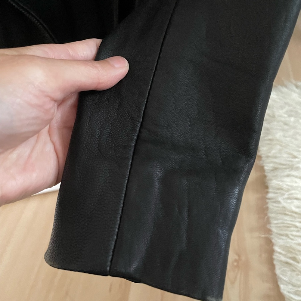 Halogen Leather Jacket - image 3